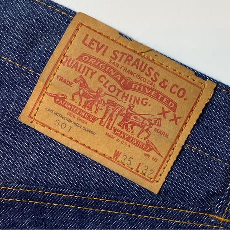 1970's Levi's 501 66 Chain Denim Pants Deadstock