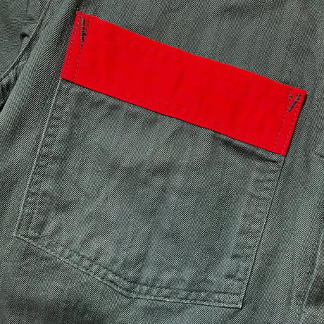 1950〜60's OPELIKA MFG CO. Herringbone Shop Coat
