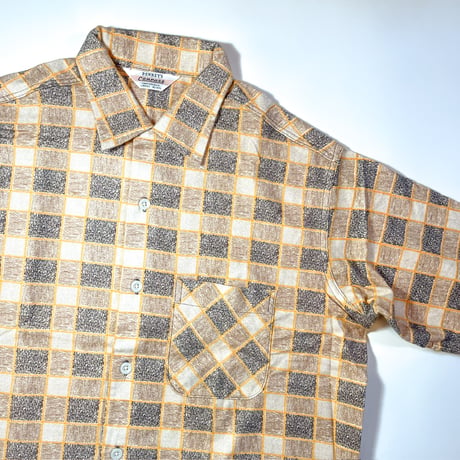 1950's COMPASS Flannel L/S Shirt Deadstock