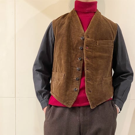 1930's〜 French Unknown Corduroy Jacket