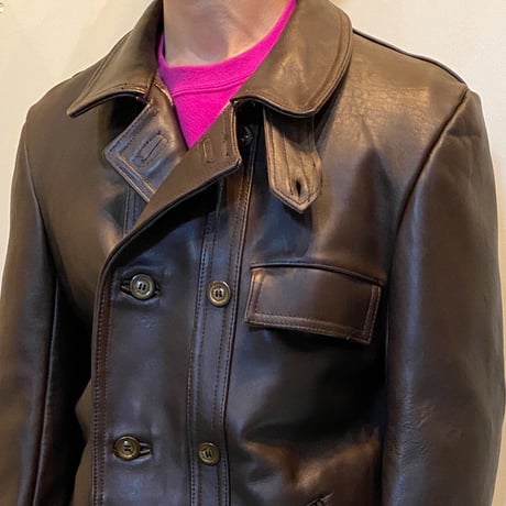 1960's GVF Corbusier Leather Jacket