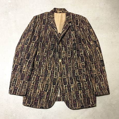 1960's Morin shops Batik Tailored Jacket