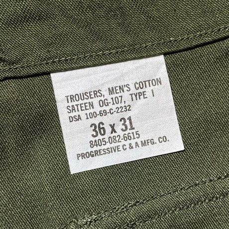 1960's US.ARMY Utility Trousers Deadstock