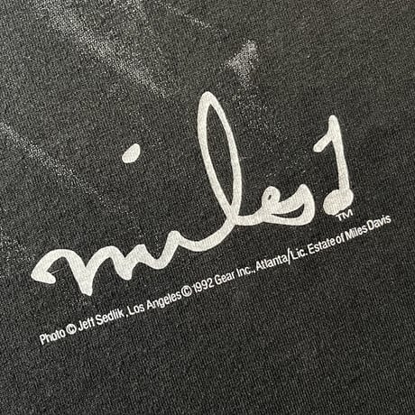 1990's FRUIT OF THE LOOM MILES DAVIS Printed Tee