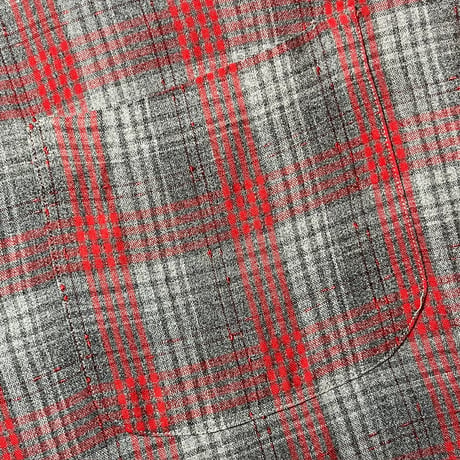 1950〜60's Strad-O-Woodman Rayon L/S Shirt