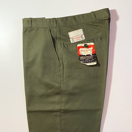 1960's Klayman Clo.Co. Tapered Pants Deadstock