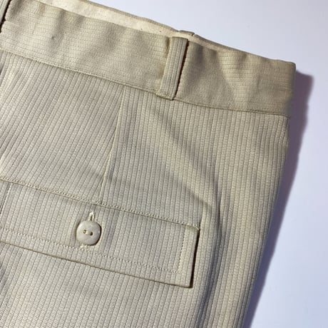 1960's Unknown Cotton Tapered Pants Deadstock