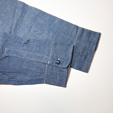 1940's US.NAVY Chambray L/S Shirt Deadstock