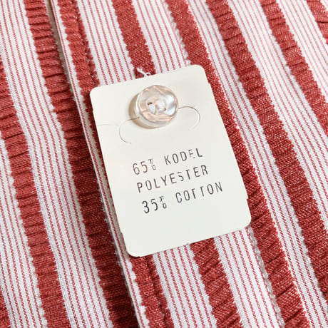 1970's Manhattan Seersucker S/S Shirt Deadstock