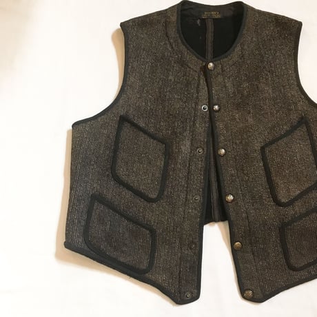 1920〜30's Brown's Beach Wool Vest