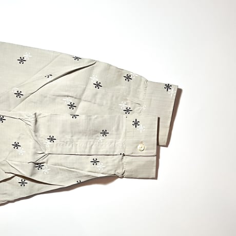 1960's DONEGAL Cotton&Rayon L/S Shirt Deadstock