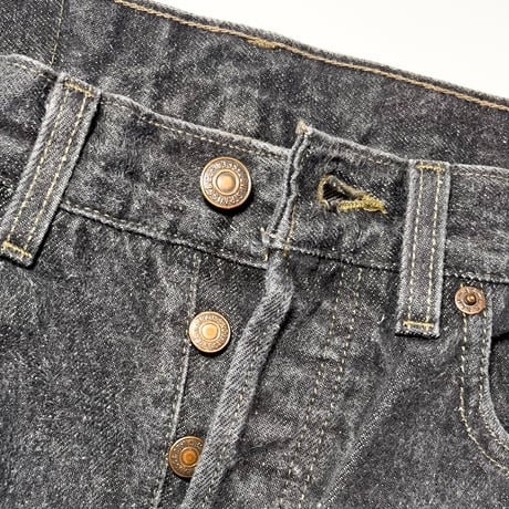 1990's Levi's 501 Black Denim Pants