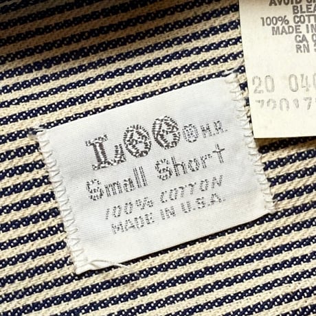 1970's Lee Hickory L/S Shirt Deadstock