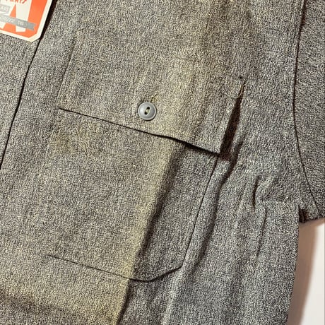 1940's MATCH ME Taxi Cloth L/S Shirt Deadstock