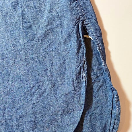 1940's US.NAVY Chambray L/S Shirt