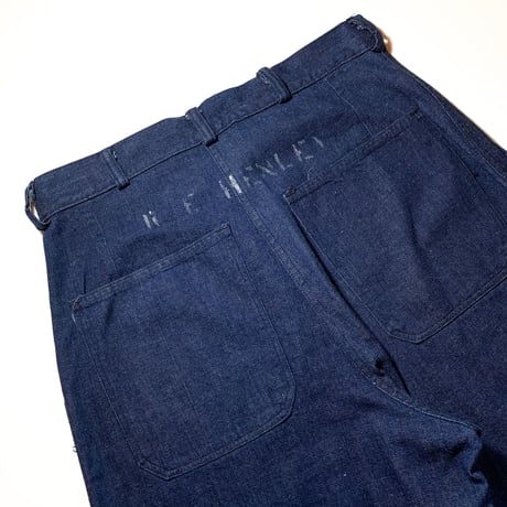 1940's US.NAVY Denim Trousers