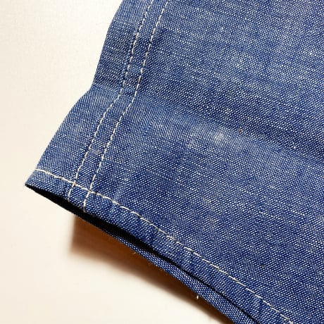 1950's〜 Unknown Chambray L/S Shirt Deadstock