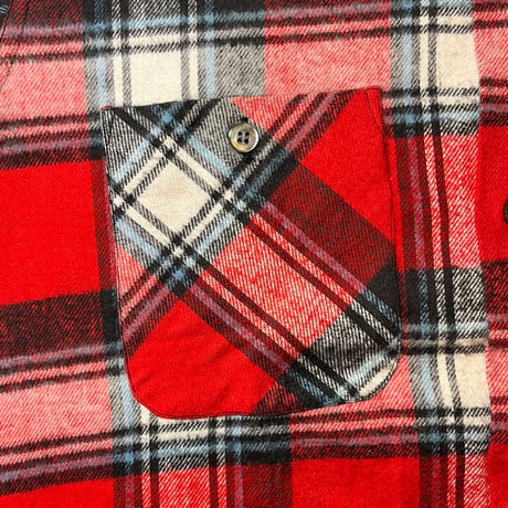 1950〜60's Aristocrat Heavy Flannel L/S Shirt Deadstock