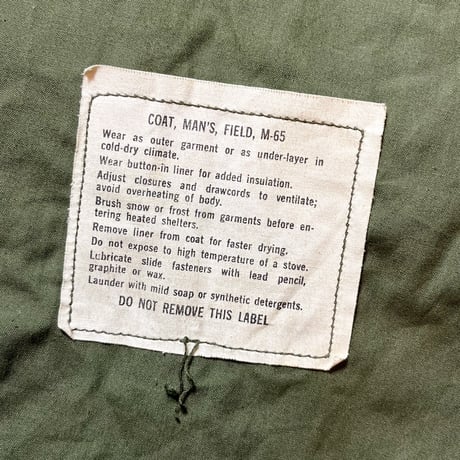 1970's US.ARMY M-65 Field Jacket