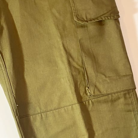 1950〜60's French Army M-47 Herringbone Trousers Deadstock