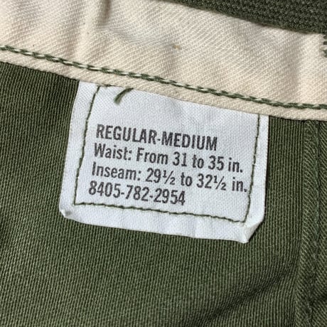 1960's US.ARMY M-65 Field Trousers