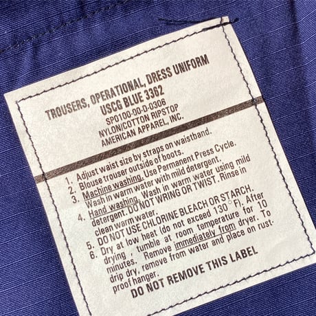 2000's USCG Operational Trousers Deadstock
