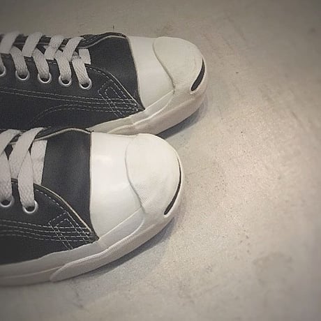 1990's CONVERSE JACK PURCELL Black Leather Low