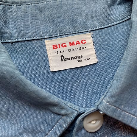 1960's BIG MAC Chambray L/S Shirt