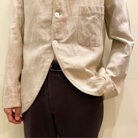 1910〜20's Unknown linen Suck Coat