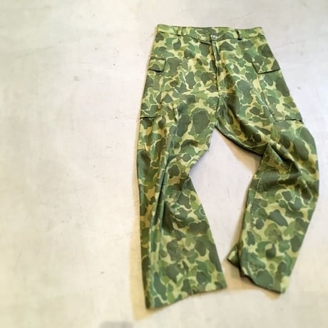 1950's Unknown Hunter Camo Herringbone Trousers