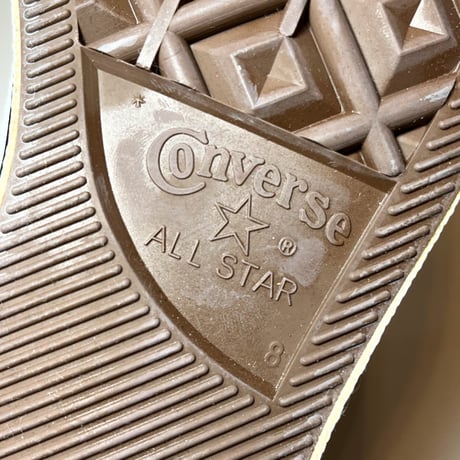 1990's CONVERSE ALL STAR Leather Hi Deadstock