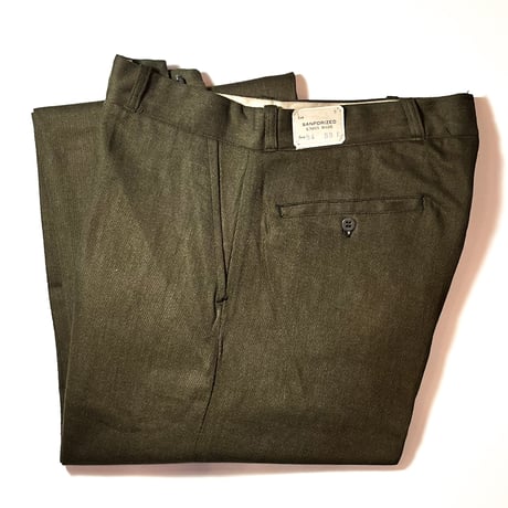 1940's Unknown Whipcord Trousers Deadstock