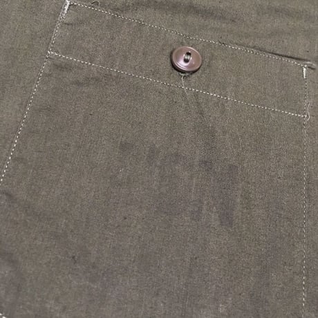 1940〜50's US.NAVY N-3 Poplin L/S Shirt