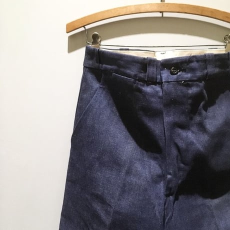 1960's Unknown Denim Chino Trousers Deadstock