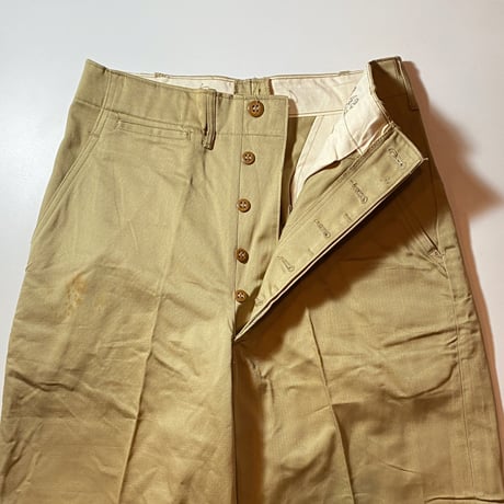 1950's US.ARMY Chino Trousers Deadstock