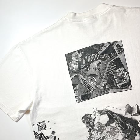 1980's〜 Stedman M.C.ESCHER Mulch Printed Tee