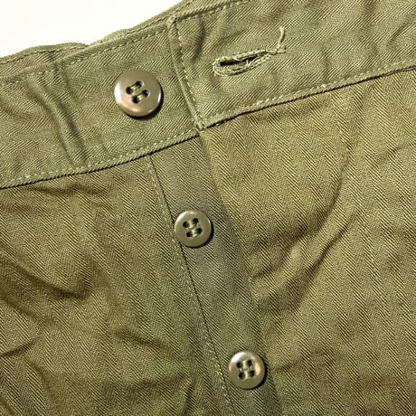 1940's US.ARMY M-43 Herringbone Trousers Deadstock