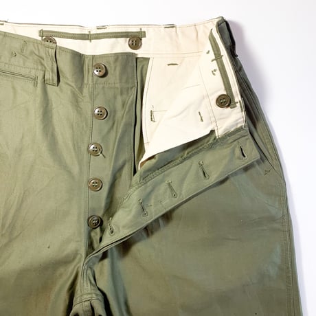 1940's US.ARMY M-43 Field Trousers Deadstock
