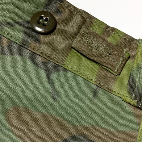 1960〜70's Civilian Leaf Camo Trousers Deadstock