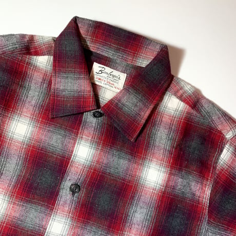 1960's Bamberger's Flannel L/S Shirt Deadstock