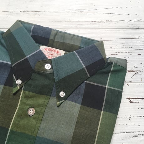 1960's McGREGOR L/S Shirt Deadstock