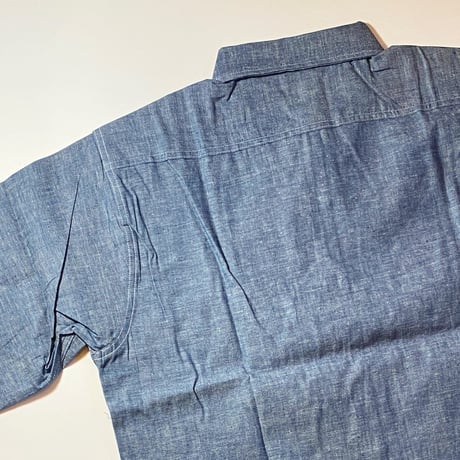 1960's WASHINGTON DEE CEE Chambray L/S Shirt Deadstock