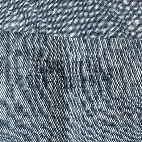 1960's US.NAVY Chambray L/S Shirt Deadstock