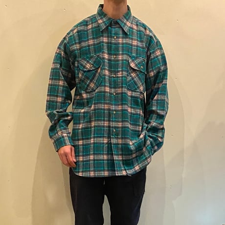 1970's PENDLETON Wool L/S Shirt
