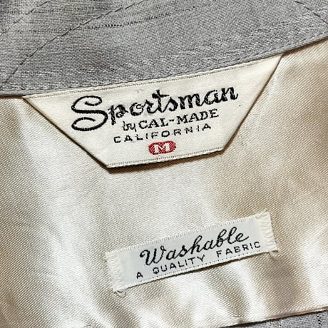 1950's〜 Sportsman Rayon L/S Shirt