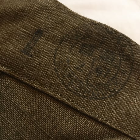 1940〜50's French Army Linen Motorcycle Pants Deadstock