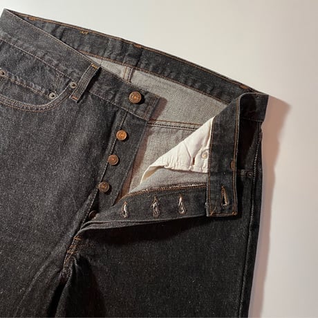 1980〜90's Levi's 501 Black Denim Pants