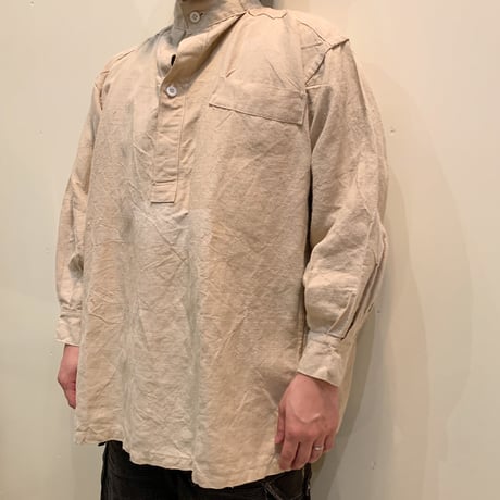 1930's French Unknown Linen Smock