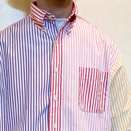 1990's〜 Brooks Brothers Crazy Pattern L/S Shirt