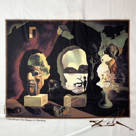1990's Hanes Salvador Dali Printed Tee Deadstock
